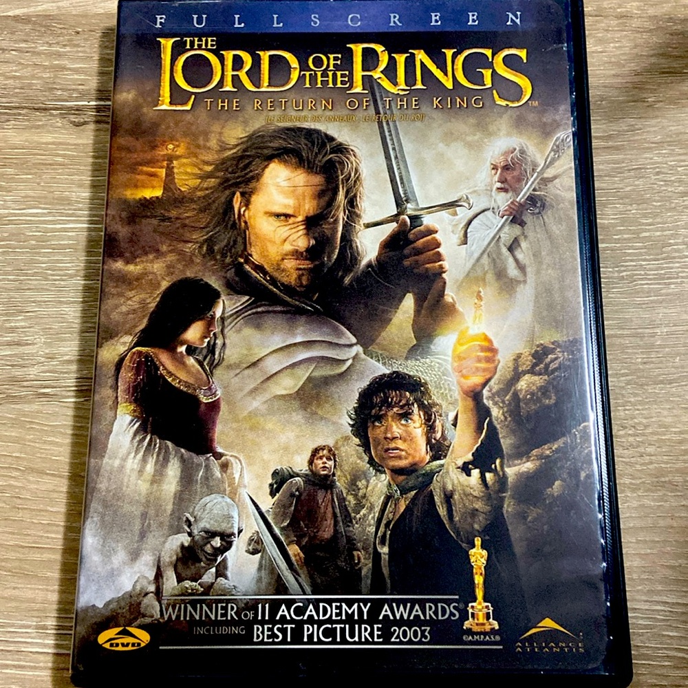 The Lord of the Rings: The Return of the King Fullscreen DVD